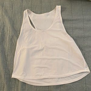 White Lululemon tank top